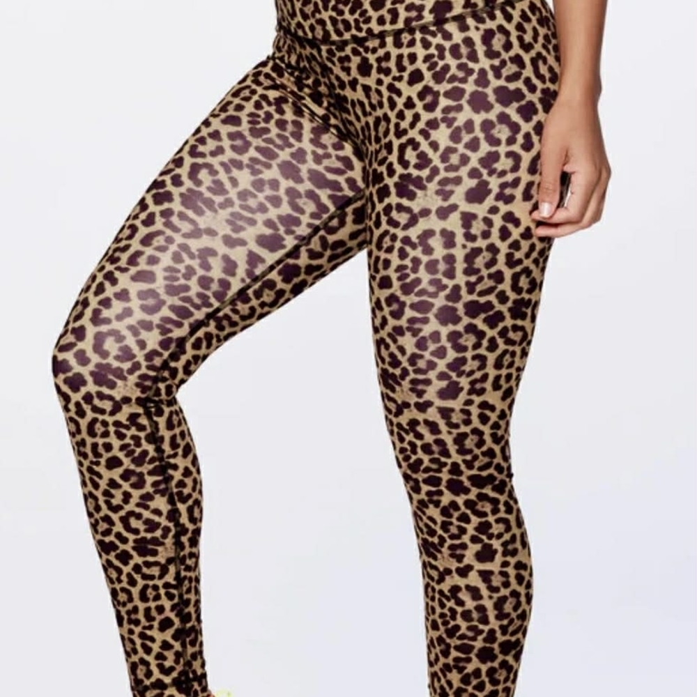 Zumba Fitness Leopard Print Leggings